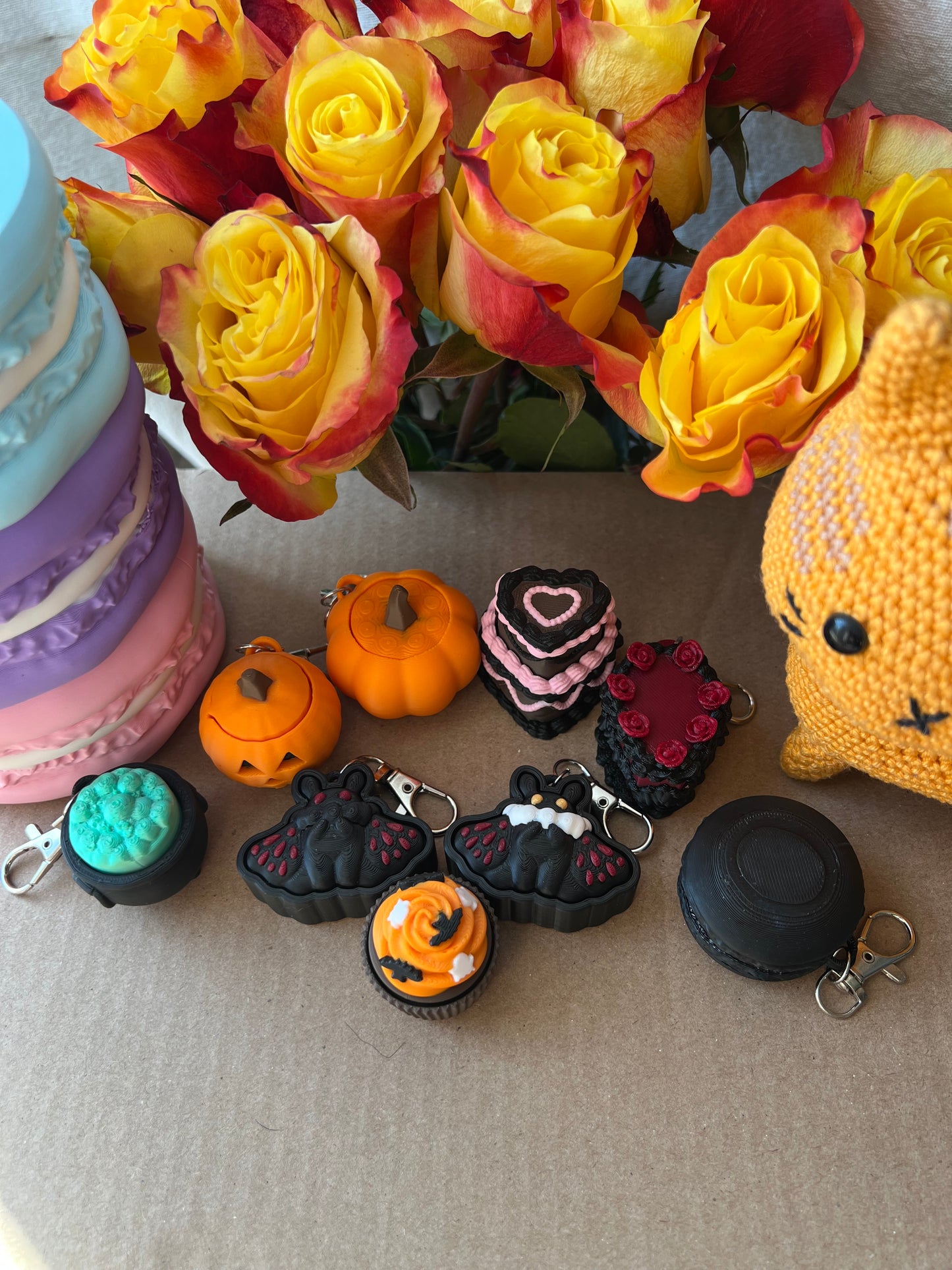 Halloween Bag Charm Clicker Bundle