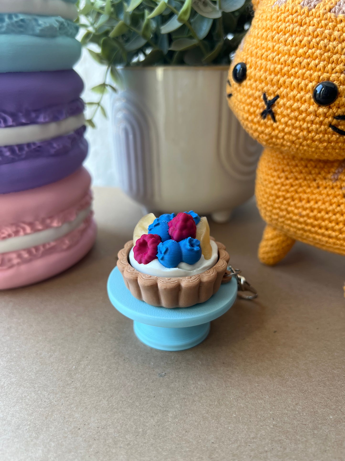 Tarte Fidget Clicker Keychain