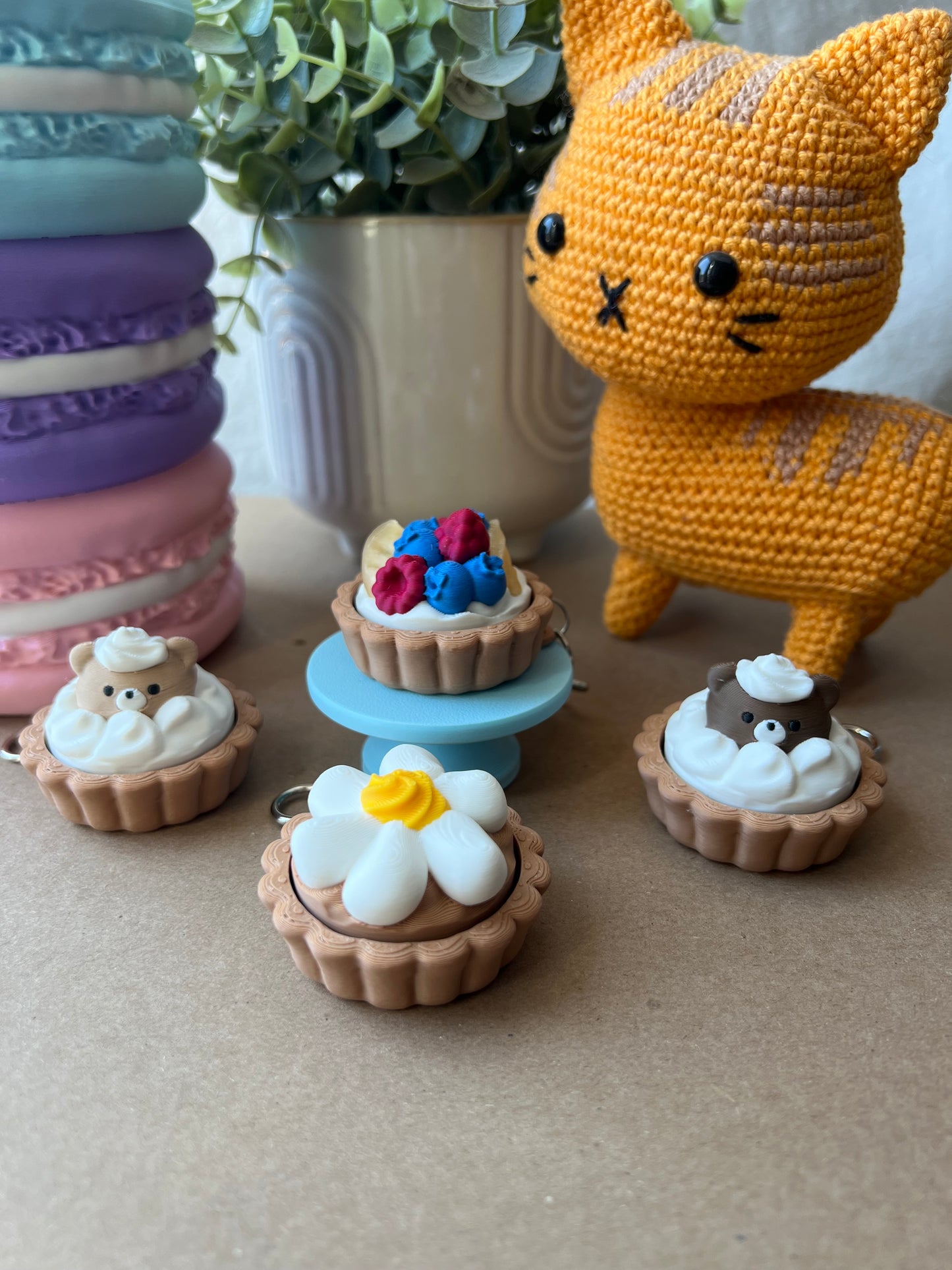 Tarte Fidget Clicker Keychain