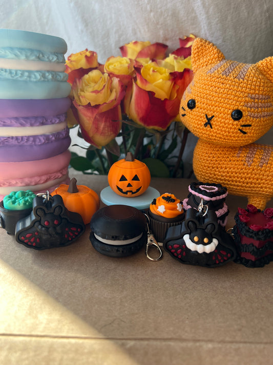 Halloween Bag Charm Clicker Bundle